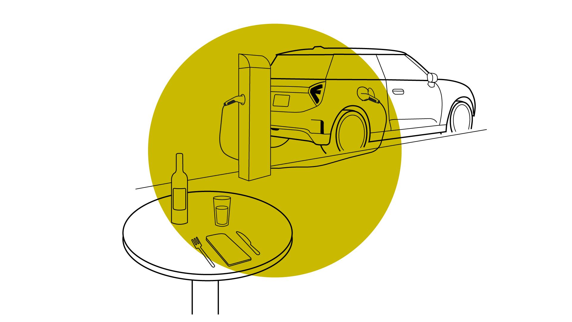 MINI Electromobility - charging - hotels and restaurants